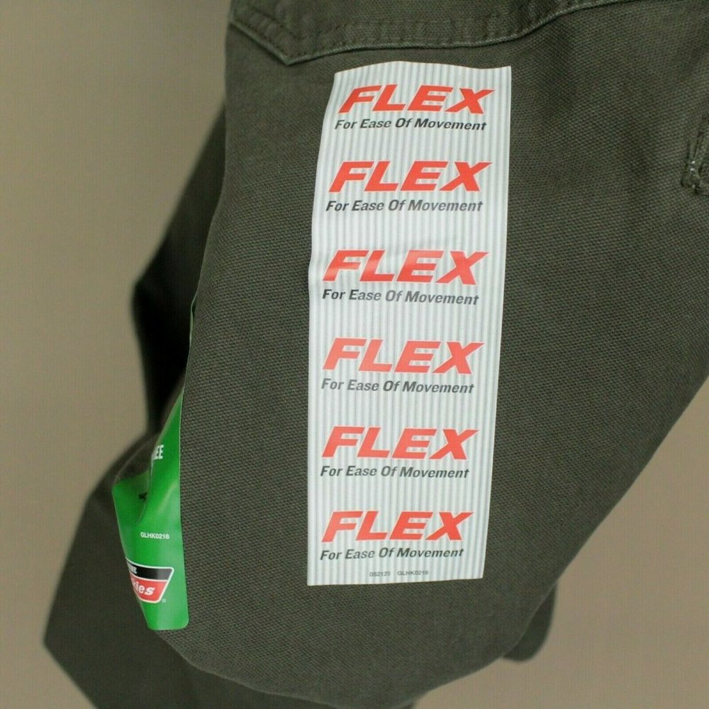 Dickies Dungaree Flex Duck Straight Leg Jeans Men's Size 44 X 32 Moss Green NWT - Picture 9 of 9